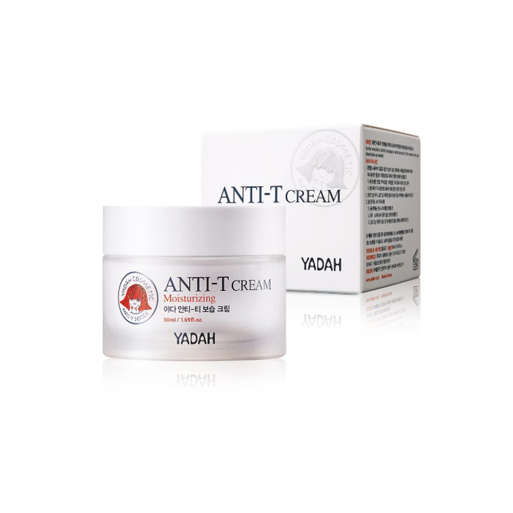 YADAH Anti-T Emulsion 100 Ml – Feuchtigkeitspflege Für Irritierte Haut, Mit Rubus Coreanus Wurzelextrakt, Vegan Zertifiziert