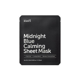 KLAIRS Midnight Blue Calming Sheet Mask 