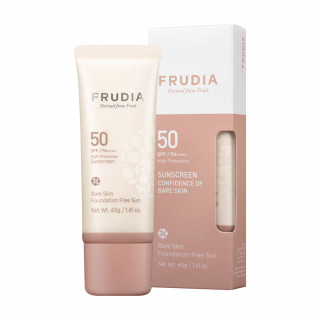 Frudia Bare Skin Foundation Free Sun Cream 40gr