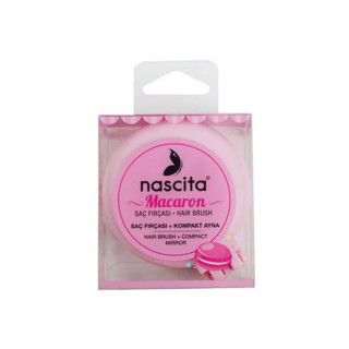 NASCITA četka sa ogledalom FPRO00051LPN Light pink
