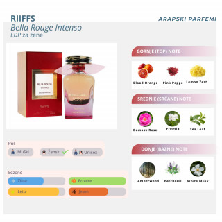 RiiFFS Bella Rouge edp women 100ml 