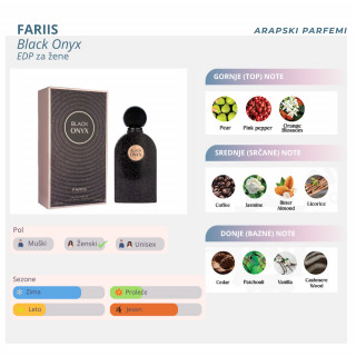 FARIIS Black Onxy edp women 100ml 