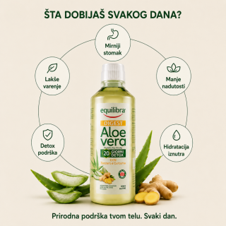 Equilibra Aloe Vera DIGEST sa đumbirom 1000ml 