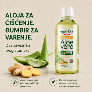 Equilibra Aloe Vera DIGEST sa đumbirom 1000ml 