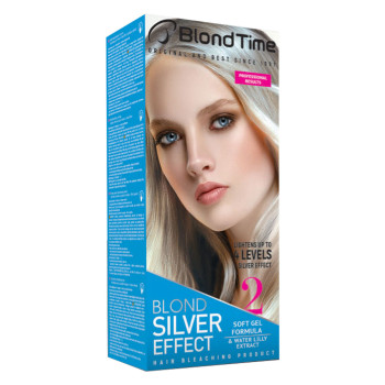 BLOND TIME Boja za kosu br2 silver 