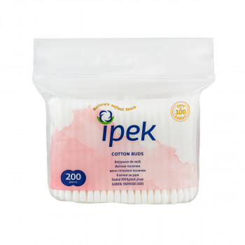 IPEK ŠTAPIĆI ZA UŠI REFIL 200 KOM 