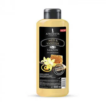AF ŠAMPON MED I VANILA 1000ml 
