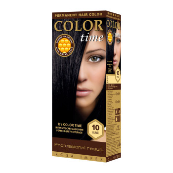 COLOR TIME 10 CRNA  boja za kosu 