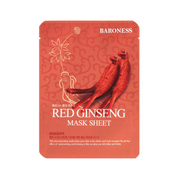 BARONESS MASK SHEET RED GINSENG žen šen 