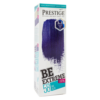 BE EXTREME HAIR TONER BR 58 INK BLUE 