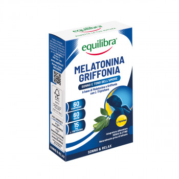 EQ MELATONIN + GRIFFONIA 60 TABLETS 