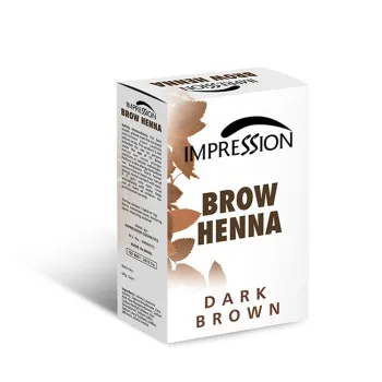 IMPRESSION BROW HENA DARK BROWN 10g 