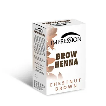 IMPRESSION BROW HENA CHESNUT BROWN 10g 