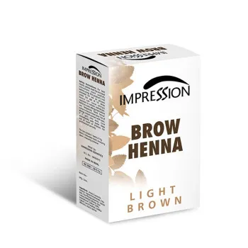 IMPRESSION BROW HENA LIGHT BROWN 10g 