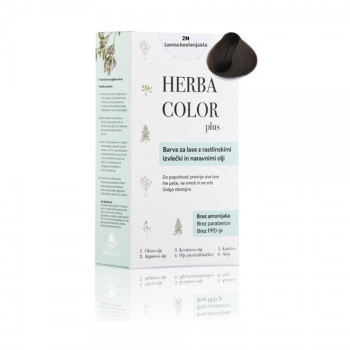 Herba Color plus 2N tamno kestenjasta 