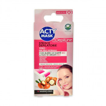 Depil Line trake ACTY MASK za lice 10/1 