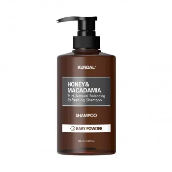 KUNDAL Honey&Macadamia Nature Shampoo 500ml Baby powder 