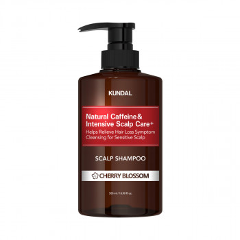 KUNDAL Caffeine Shampoo 500ml Cherry Blossom 