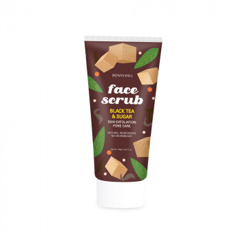 BONNYHILL Black Tea & Sugar Face Scrub 150 g 