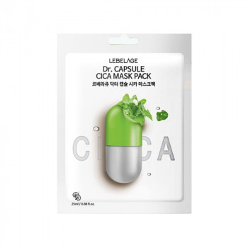 LEBELAGE Capsule Cica maska za lice 28ml 