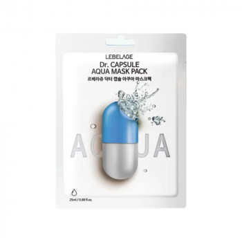 LEBELAGE Capsule Aqua maska za lice 28ml 