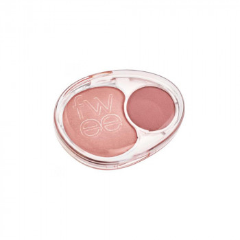 fwee Mellow Dual Blusher RS01 Rosy Talk 7.2g 