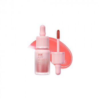 Peripera Ink Airy Velvet 022 Center Peach 