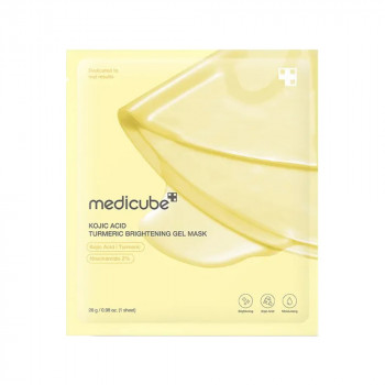 MEDICUBE Kojic Acid Turmeric Brightening Gel Mask 28gr 