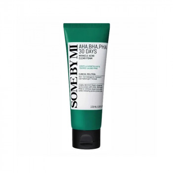SOME BY MI AHA BHA PHA 30 Days Miracle Acne Clear Foam 100ml 