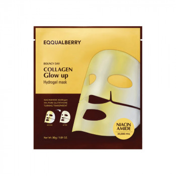 Eqqualberry Collagen Glow Up Hydrogel Mask 30gr 