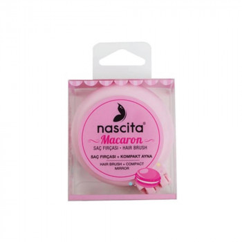 NASCITA četka sa ogledalom FPRO00051LPN Light pink 