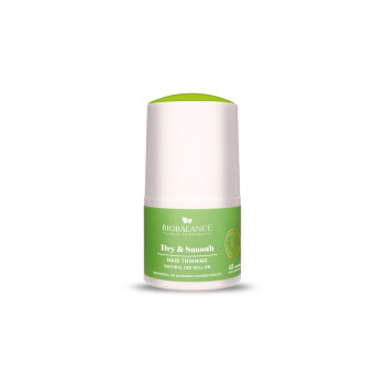 BIOBALANCE Dry & Smooth Hair Minimizing Natural Deo Roll On 50 ml 