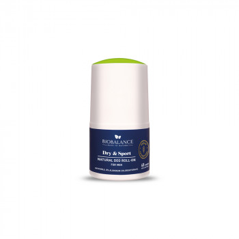 BIOBALANCE Dry & Sport For Men Natural Deo Roll On 50 ml 