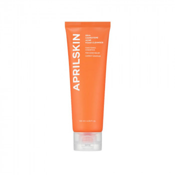 APRIL SKIN Real Carrotene Acne Foam Cleanser 120gr 