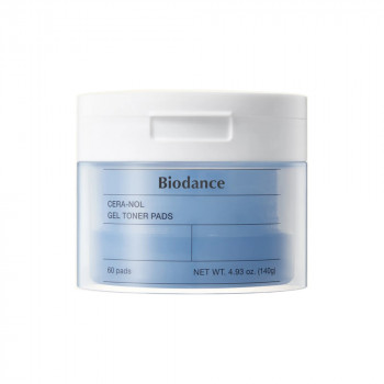 BIODANCE Cera-nol Gel Toner Pads 60Pads 140g 
