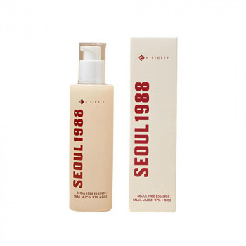KSECRET SEOUL 1988 Essence Snail Mucin 97%+Rice 100ml 