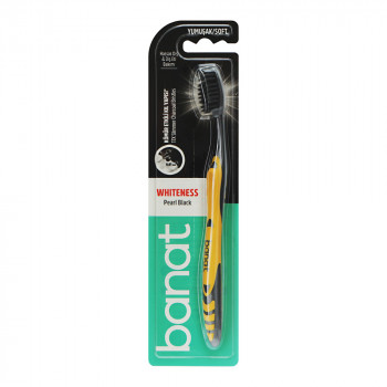 BANAT ČETKICA CHARCOAL BLACK PEARL SOFT 