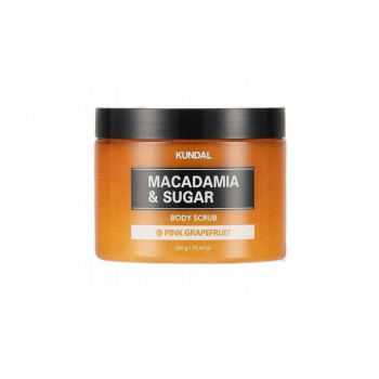KUNDAL Macadamia&Sugar Body Scrub 550ml Pink Grapefruit 