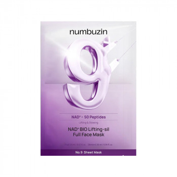 Numbuzin No 9 NAD+BIO Lifting-sil Full Face Mask 20ml+28ml 