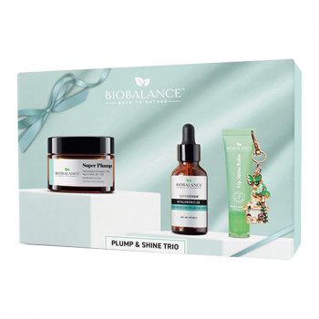 BIOBALANCE Plump and Shine Trio Set 