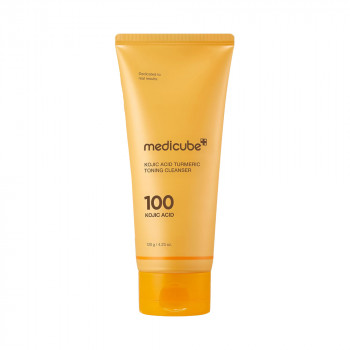 MEDICUBE Kojic Acid Turmeric Toning Cleanser 120ml 