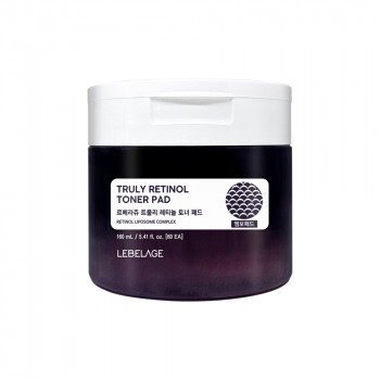 LEBELAGE Truly Retinol Toner Pad 160ml / 60 kom 