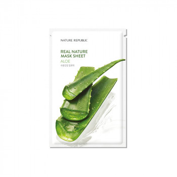 NATURE REPUBLIC Real Nature Sheet Mask Aloe 23ml 