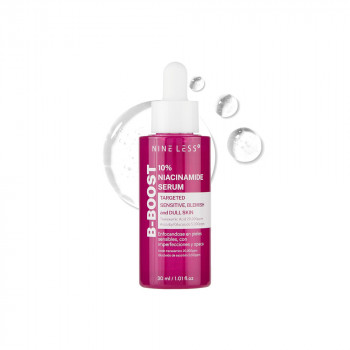 NINE LESS B Boost 10% Niacinamide Serum 30ml 