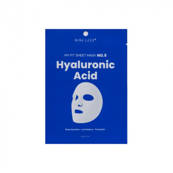 NINE LESS My Fit Sheet Mask No.5 Hyaluronic Acid 20gr 