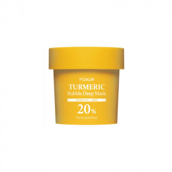 P.CALM Tumeric Bubble Deep Mask 90g 