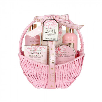 BELLE set Korpa roze 5/1 za negu tela  SKSF37684X 