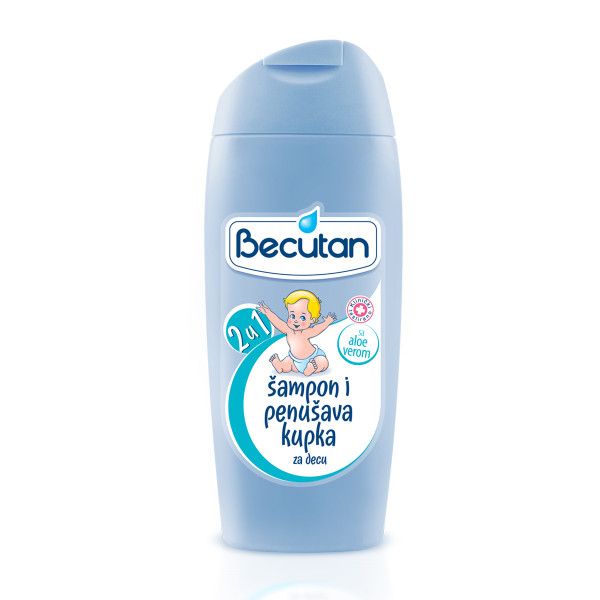 BECUTAN 2U1 ŠAMPON I KUPKA 400ML 