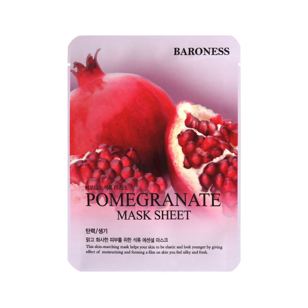 BARONESS MASK SHEET POMEGRANATE nar 