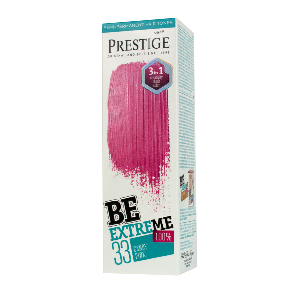 BE EXTREME HAIR TONER BR 33 CANDY PINK 